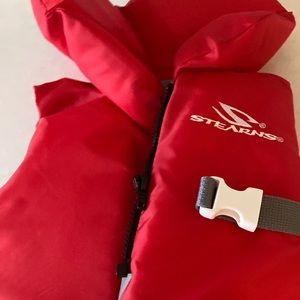 Safety vest for very young child. As new. Worn once. For 20-30 pounds